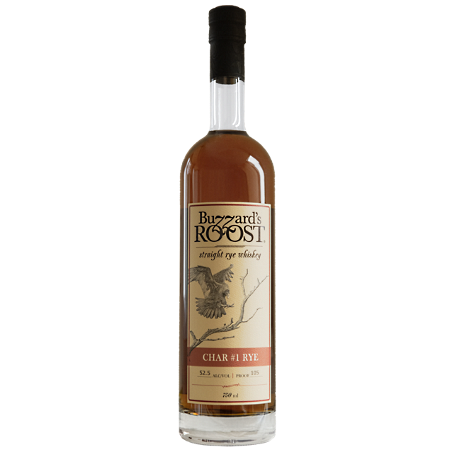 Buzzard's Roost Char #1 Rye Whiskey 52.5% ABV
