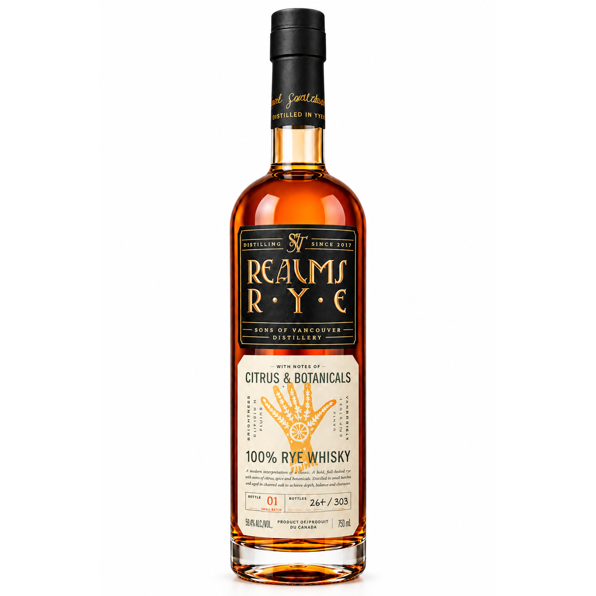 Realms of Rye Release No. 01 Citrus Botanicals