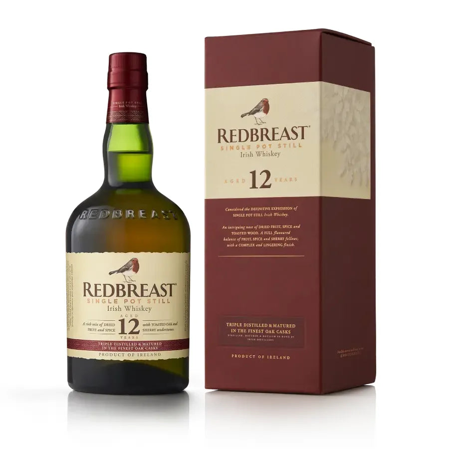 Redbreast 12 Year Old Single Pot Still Irish Whiskey
