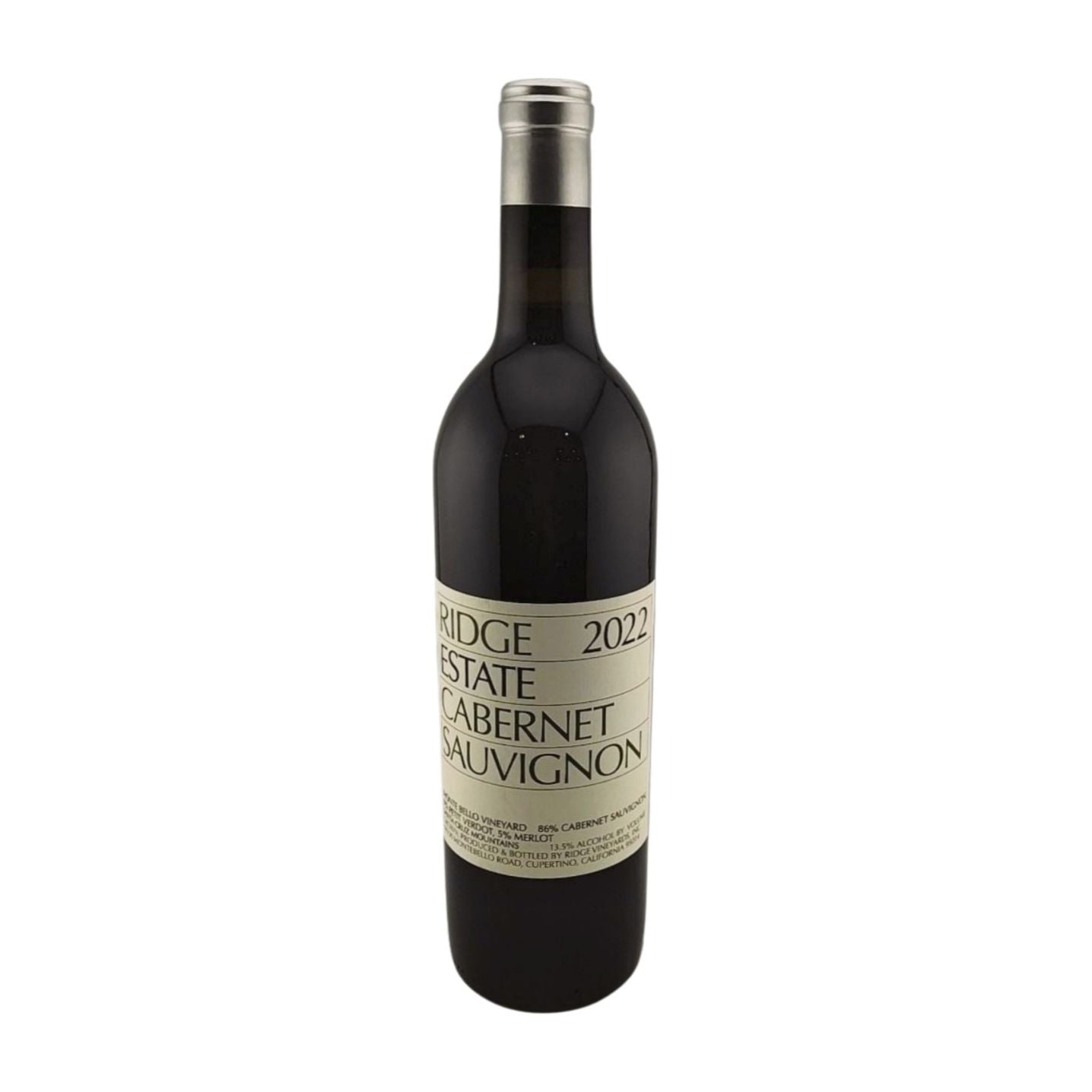 Ridge Santa Cruz Mountains Cabernet Sauv 2022