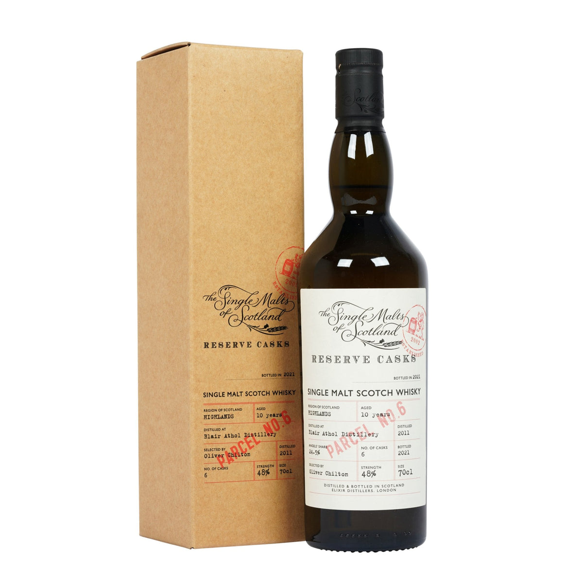 S.M.O.S Blair Athol 10 Year Old Parcel No.6