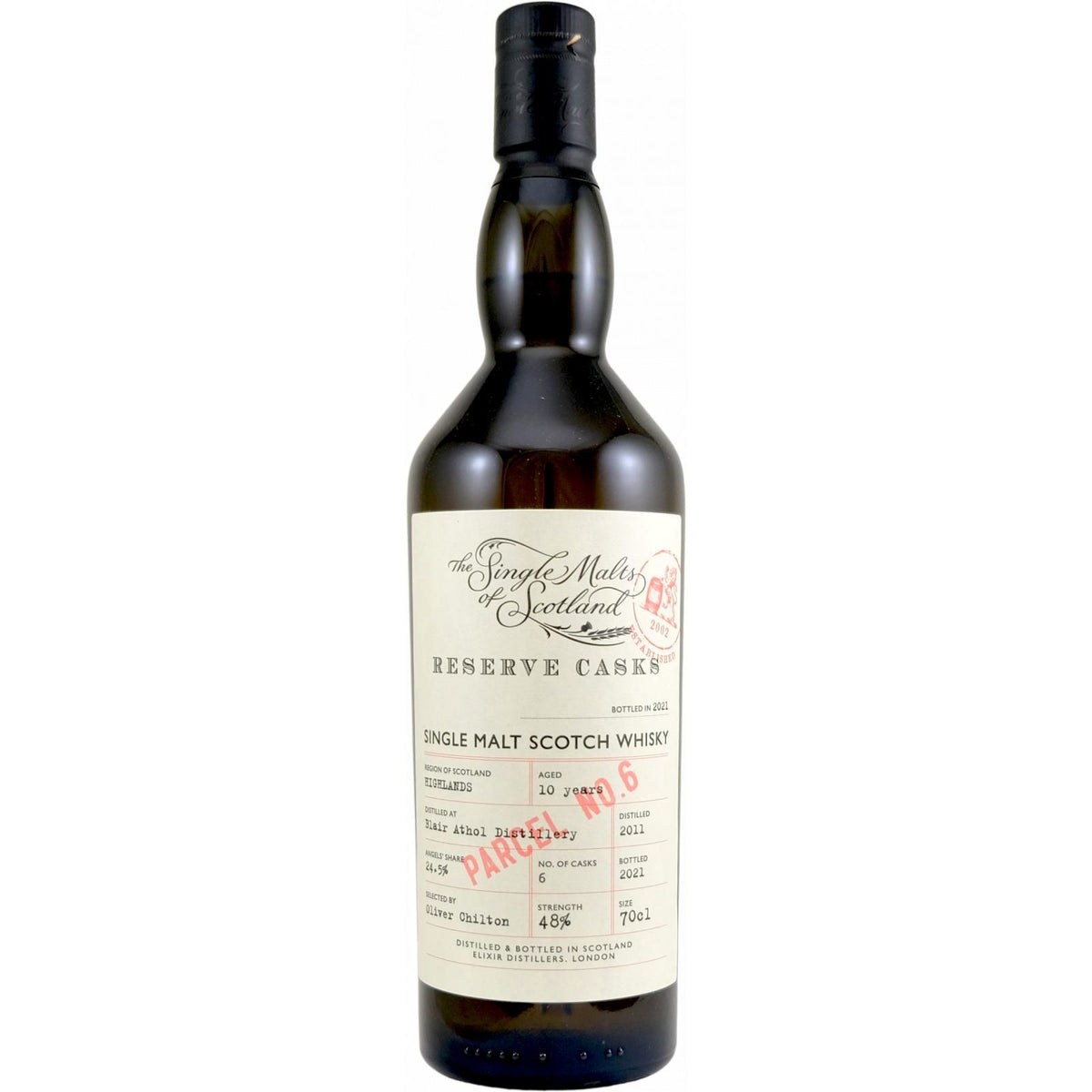 S.M.O.S Blair Athol 10 Year Old Parcel No.6