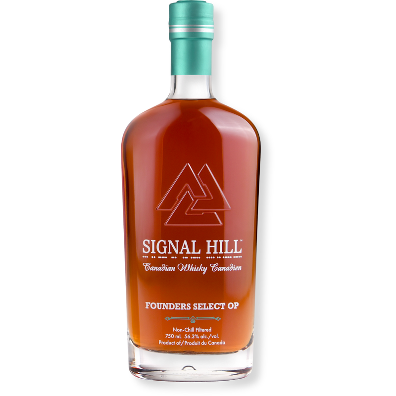 Signal Hill Founders Select Overproof Canadian Whisky 56.3% ABV 750ml