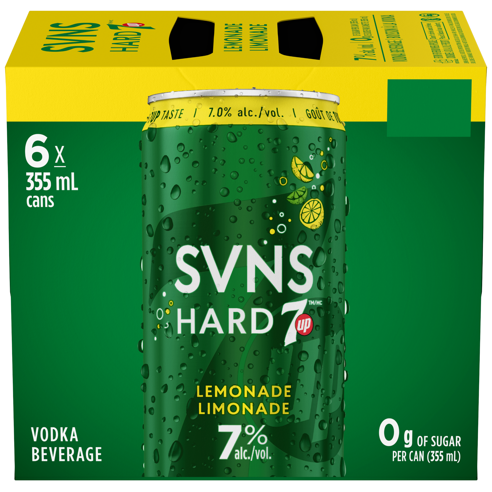 Svns Vodka Lemonade Seltzer 6 cans