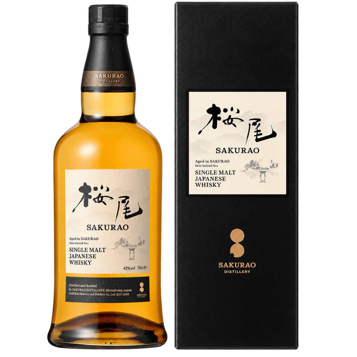 Sakurao Single Malt Japanese Whisky