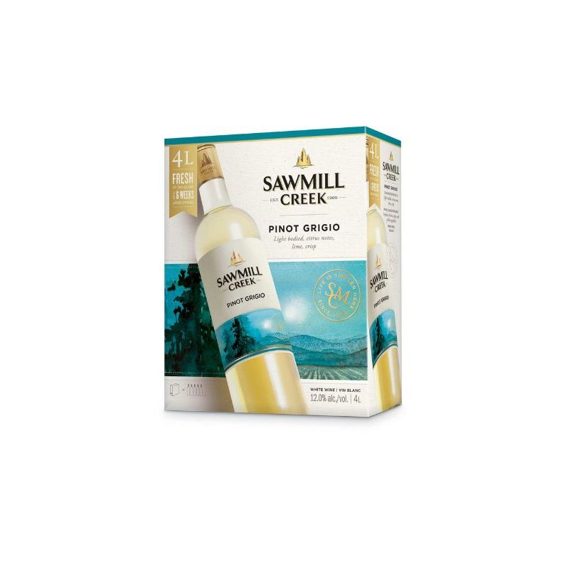 Sawmill Creek Pinot Grigio 4L Bag in Box