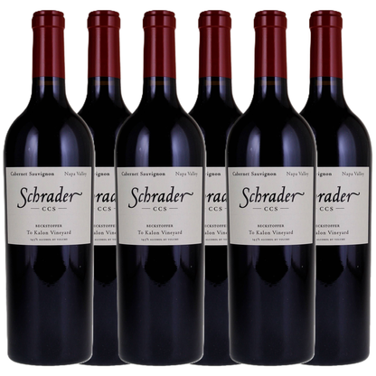 Schrader CCS Beckstoffer To Kalon Cabernet Sauvignon 2018 6x750ml Bundle