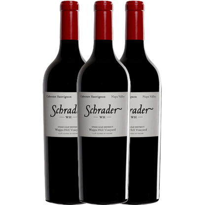Schrader Wappo Hill Cabernet Sauvignon 2021 3x750ml Bundle