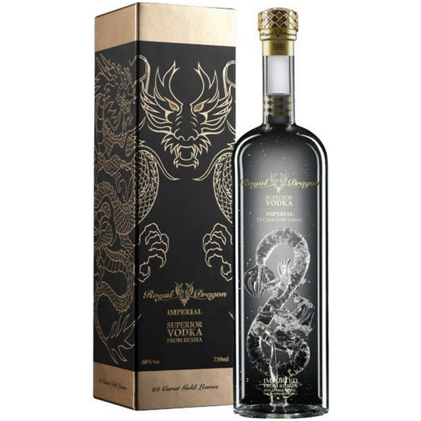 Royal Dragon Imperial Vodka with Gift Box – BSW Liquor