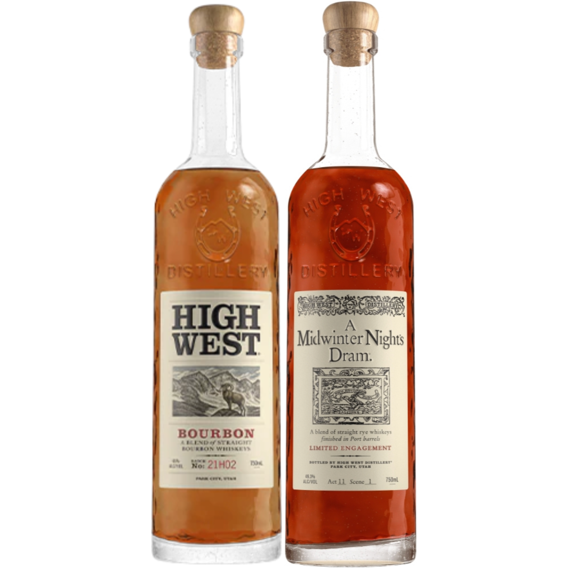 High West Midwinter Night + High West Bourbon Package 2x750ml
