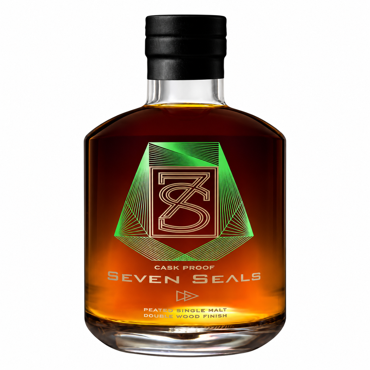 Seven Seals Peated Double Wood Swiss Whisky 500ml