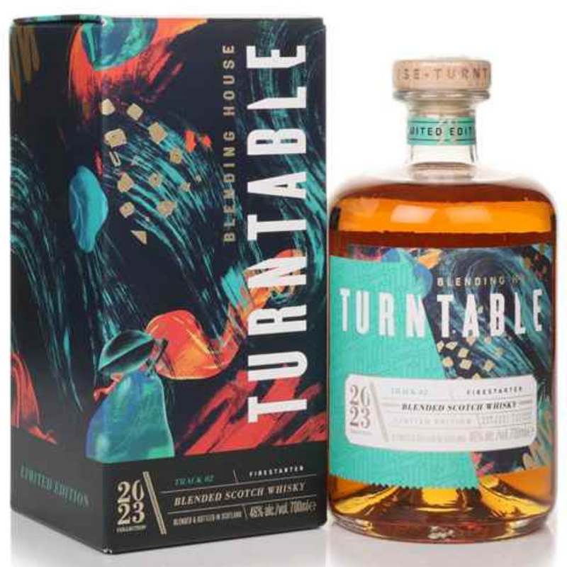 Turntable Spirits Track 02 Firestarter 46% ABV 700ml