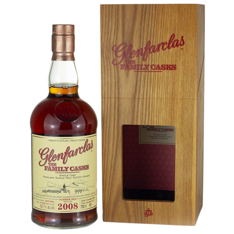 Glenfarclas Family Cask 2008 Summer 2023 Cask #262 59.1% 700ml