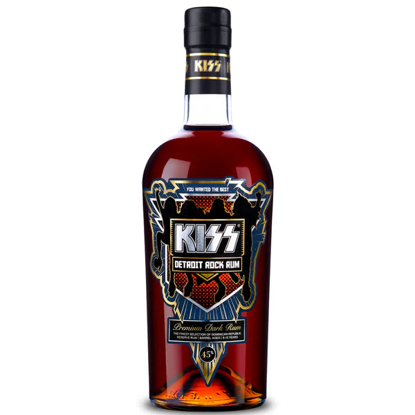 Kiss Detroit Rock Rum 45% 750ml