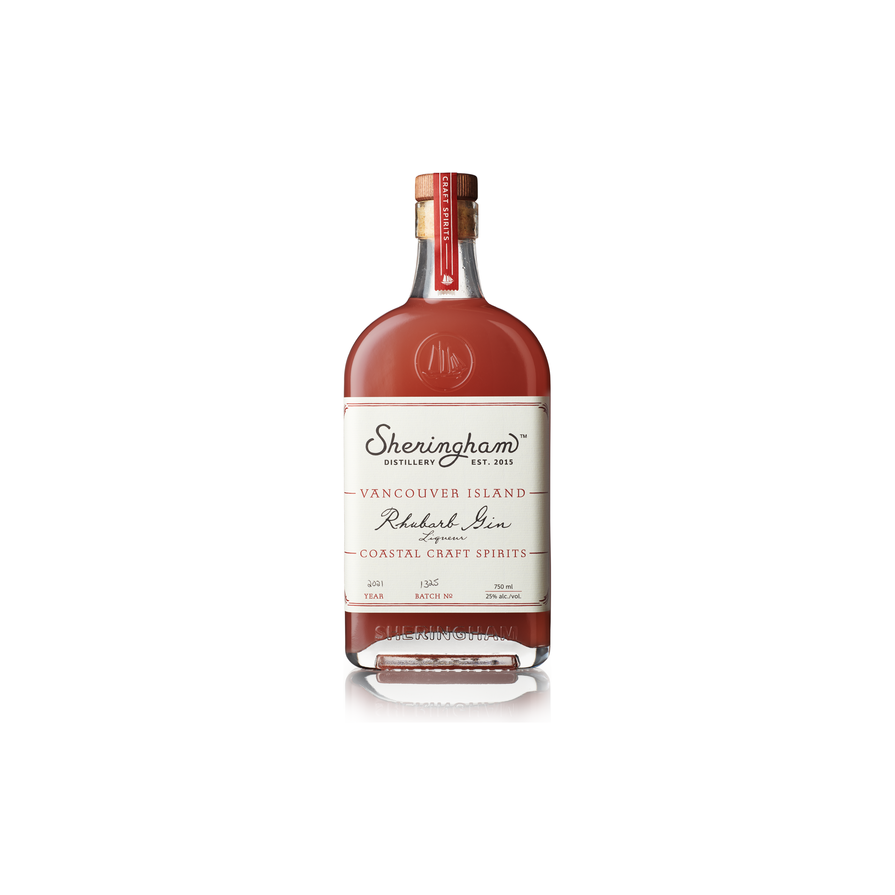 Sheringham Rhubarb Gin Liqueur 750ml