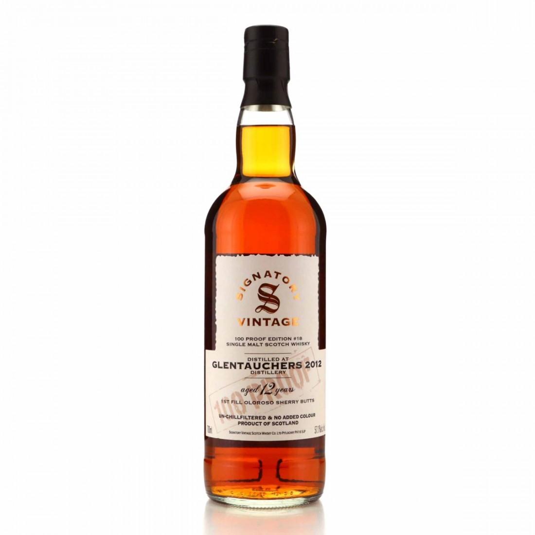 Signatory Vintage 100 Proof Edition #18 Glentauchers 12 Year Old Single Malt Scotch Whisky