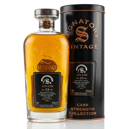 Signatory Vintage Symington's Choice Glen Elgin 1991 33 Year Old Cask #4072