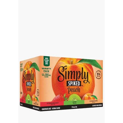 Simply Spiked Peach Mixer