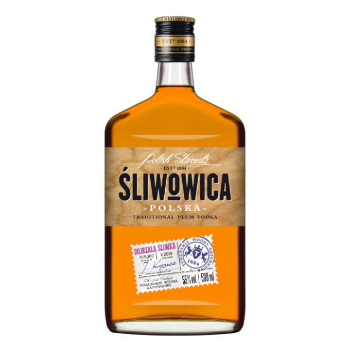 Torunskie Wodki Gatunkowe Slivovitz Polish Vodka 500ml