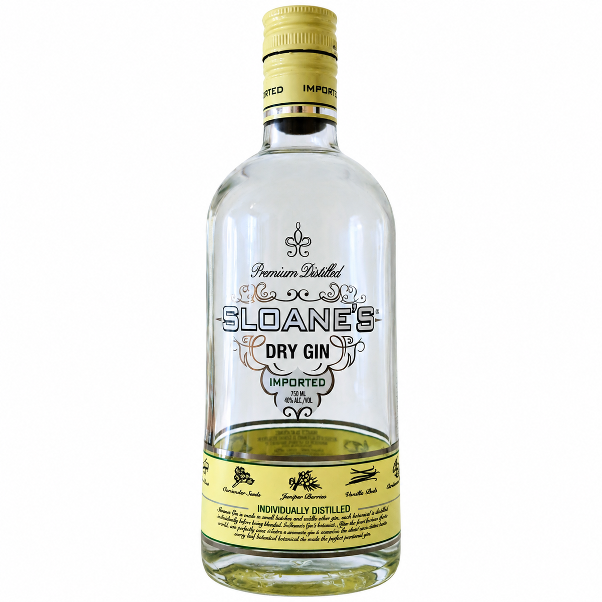 Sloanes Dry Gin 750ml