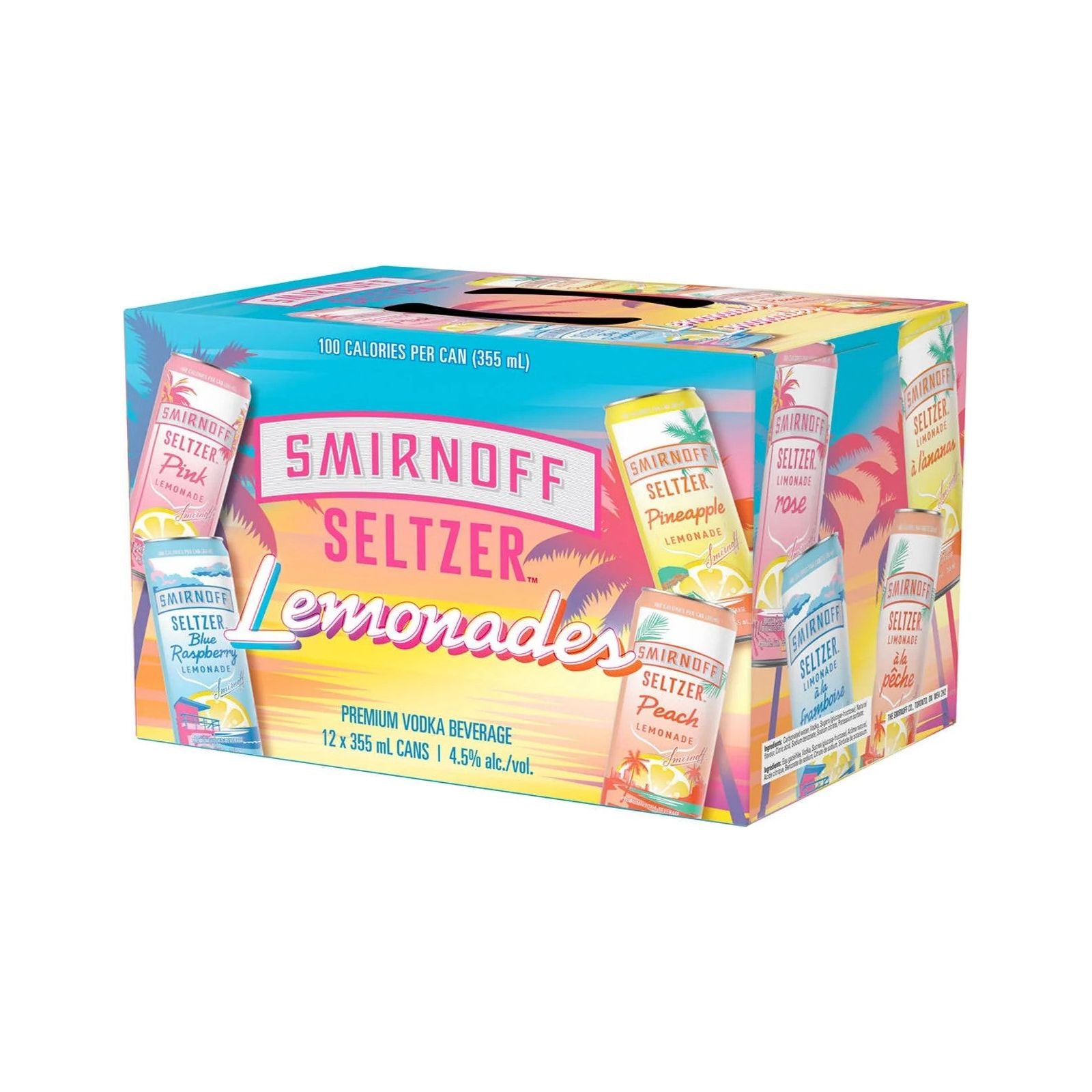Smirnoff Ice Lemonade Variety Pack 12 Cans