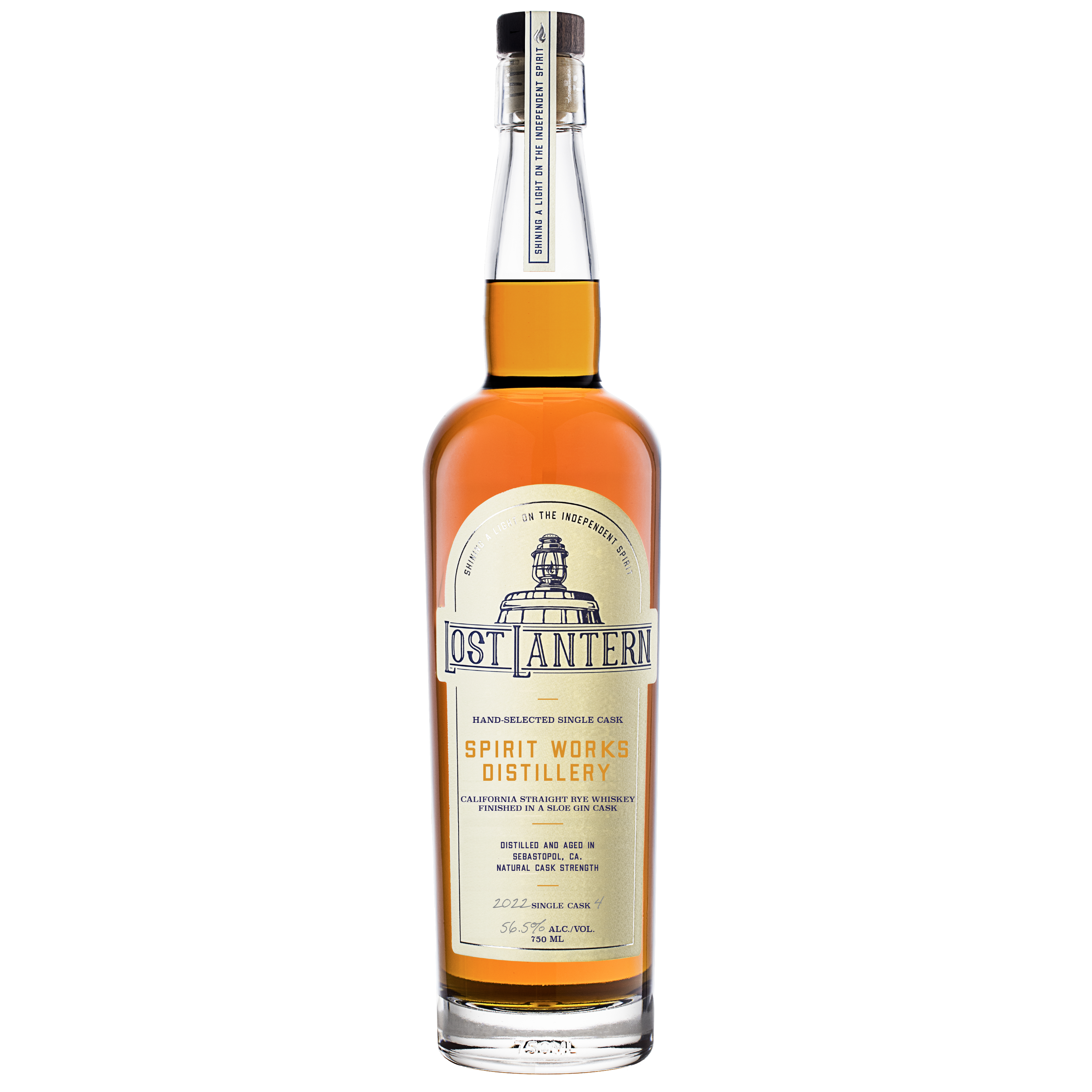 Lost Lantern 2022 Single Cask #4: Spirit Works Sloe Gin Finish Rye