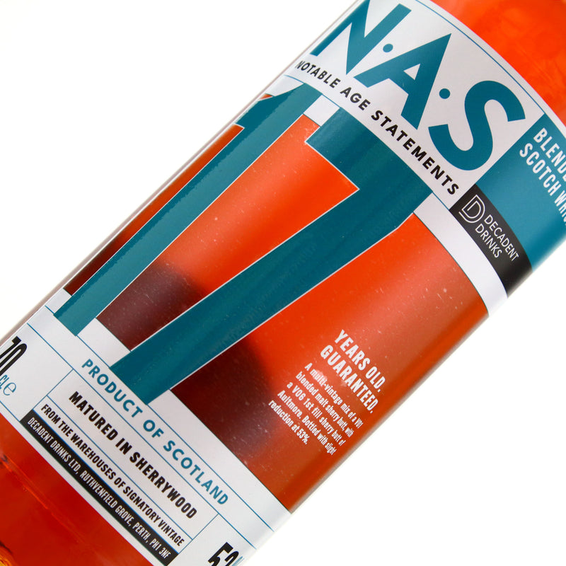Decadent Drinks NAS Edition No.6 Blended Malt 17 Year Old 700ml