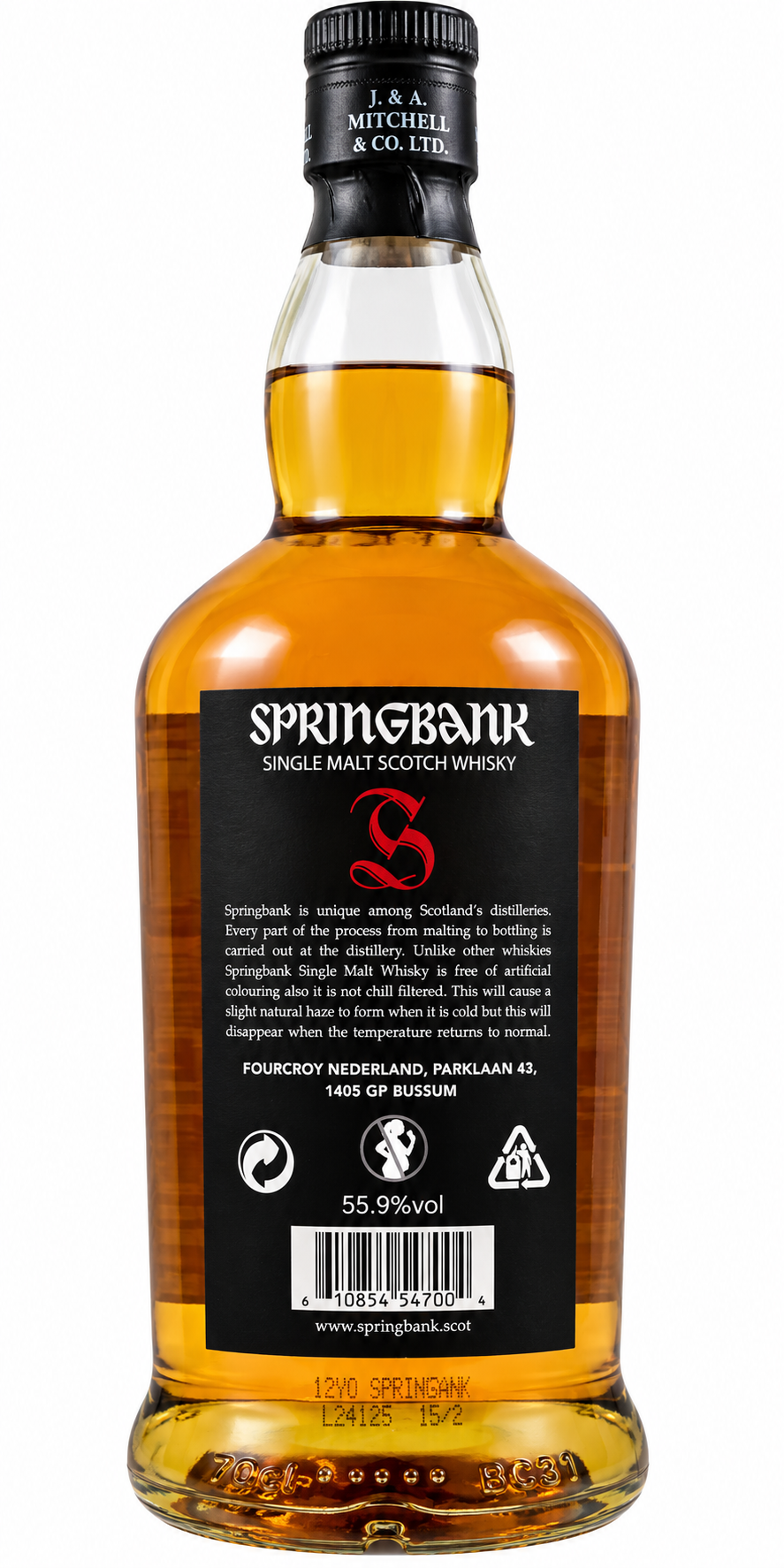Springbank 12 Year Old Cask Strength Batch 27