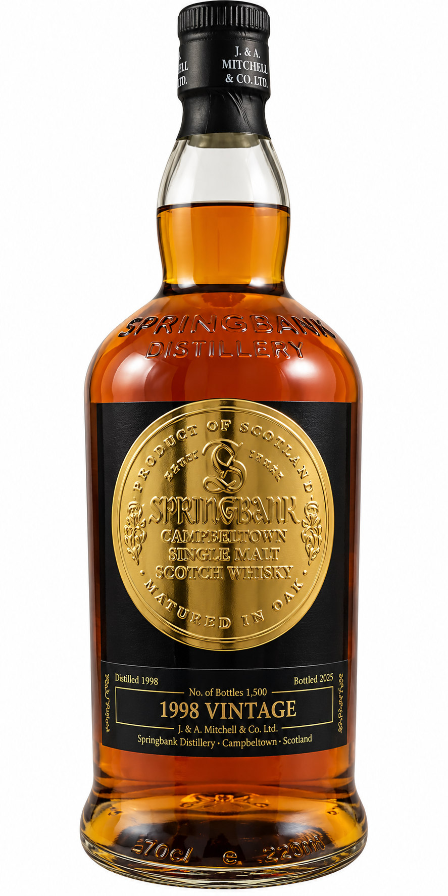 Springbank 1998 Vintage 26 Year Old