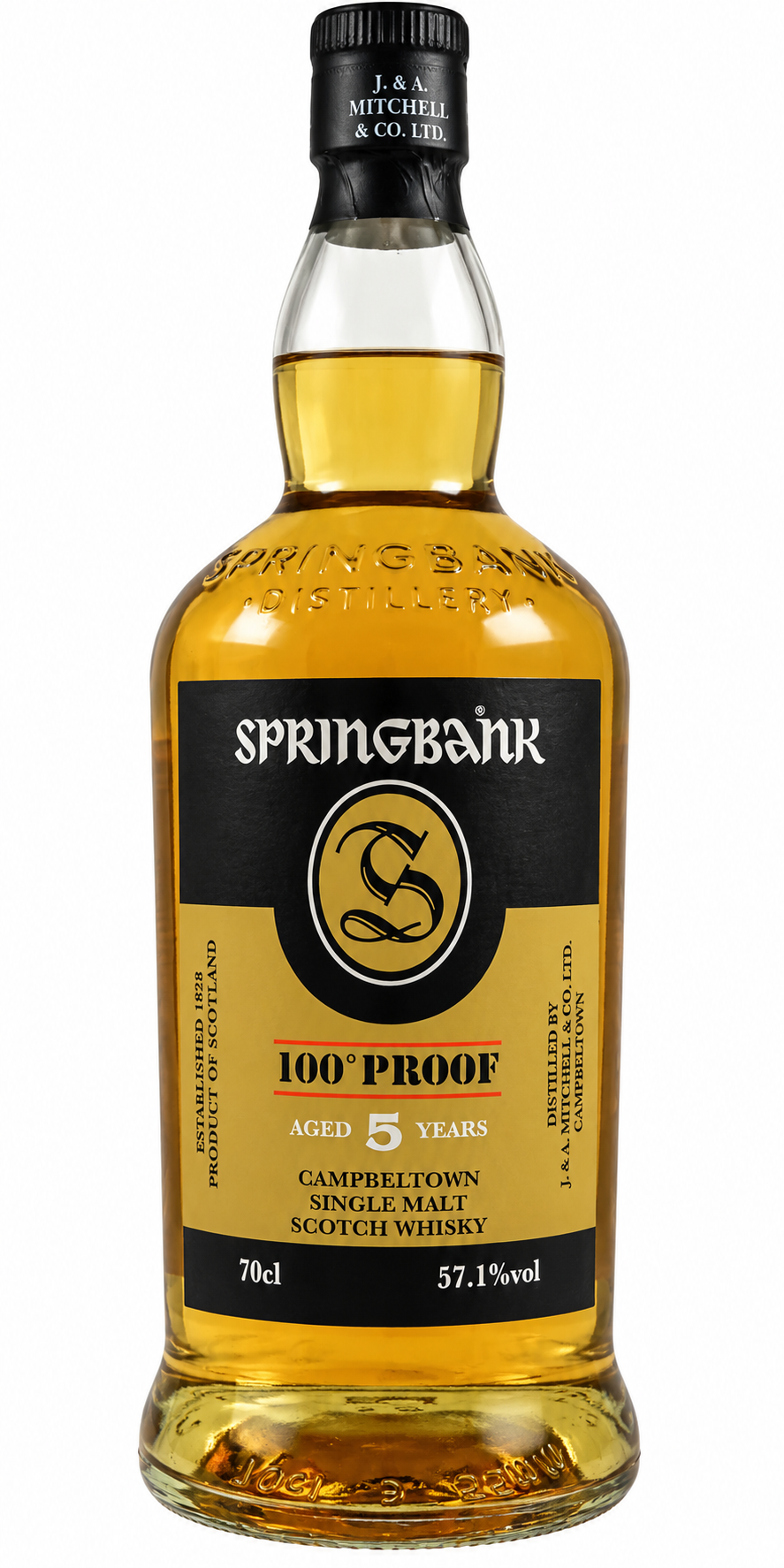 Springbank 5 Year Old 100 Proof