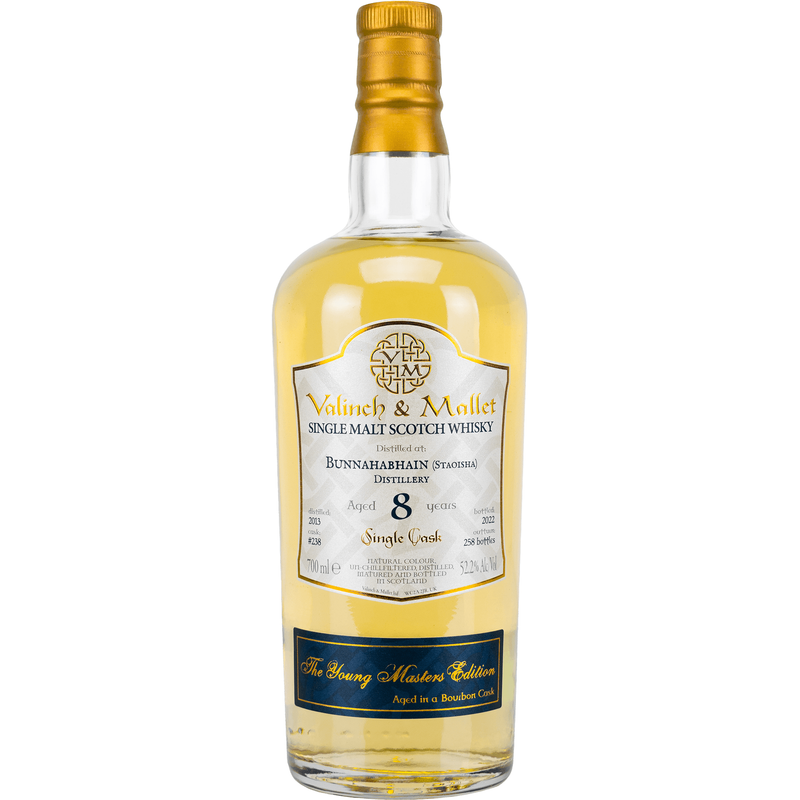 Valinch & Mallet Bunnahabhain Staoisha 2013 8 Year Old 52.2% ABV 700ml