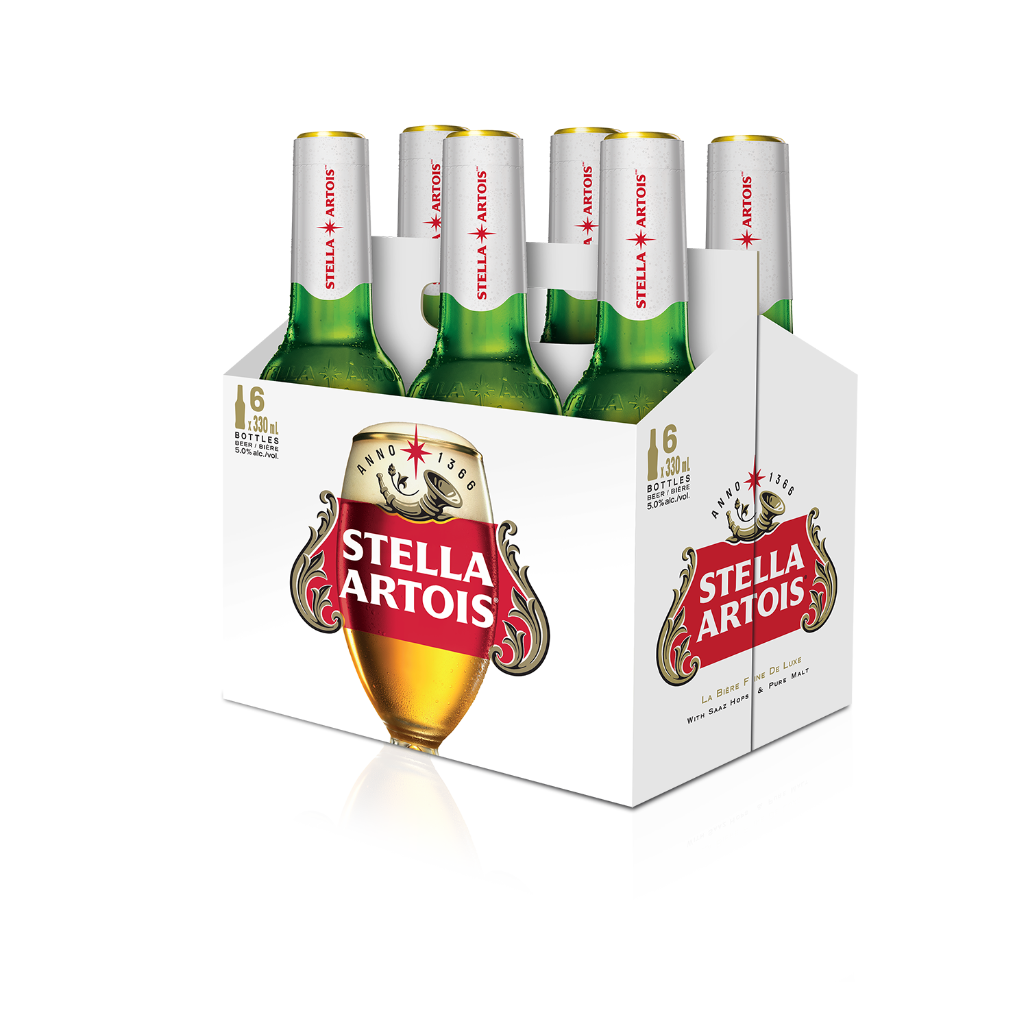 Stella Artois 6x330ml Bottles