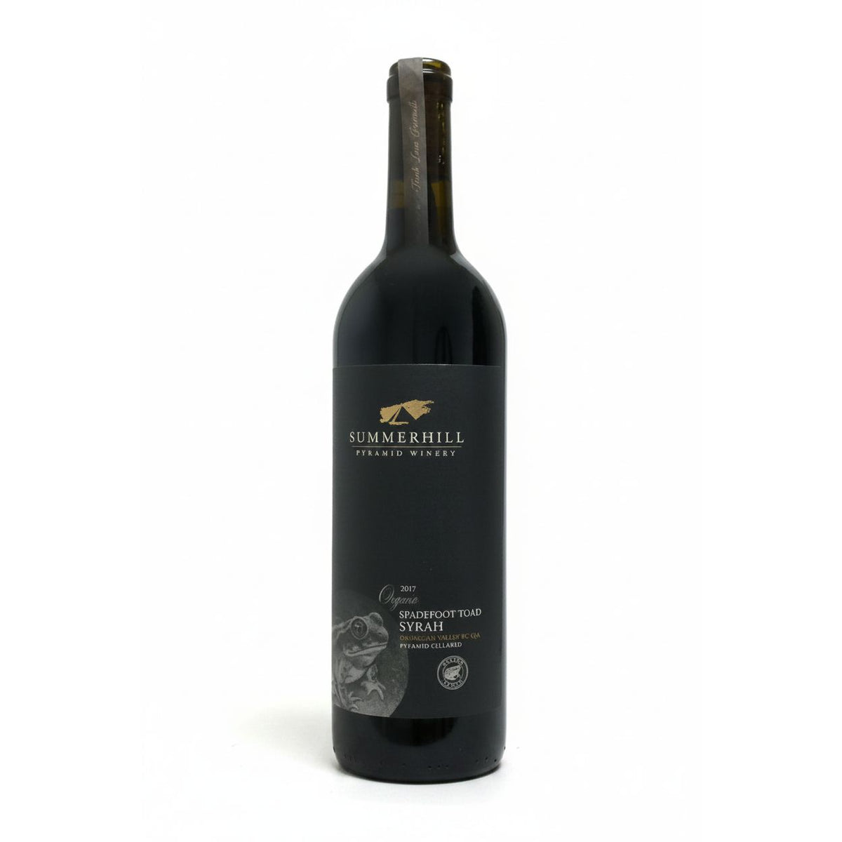 Summerhill Spadefoot Organic Syrah 2017