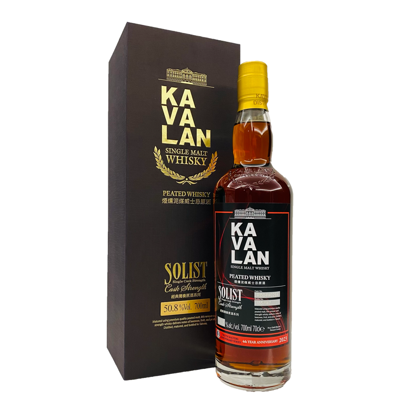 Kavalan Peated Tm 4Th Anniversary 50.8% 700ml