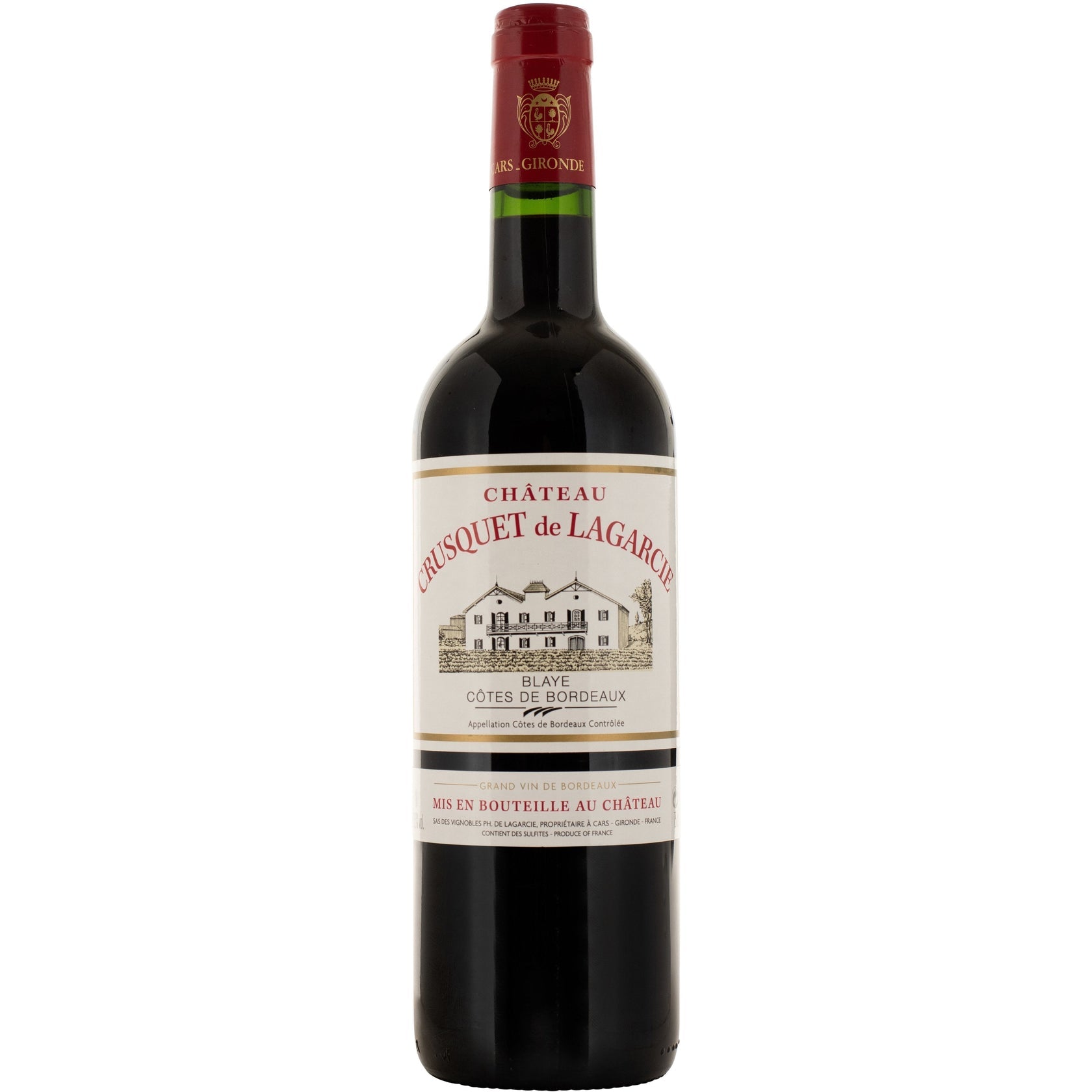 Chateau Crusquet De Lagarcie Blayes Cotes de Bordeaux 2019 750ml