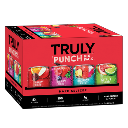 Truly Punch Variety Pack 12 Cans