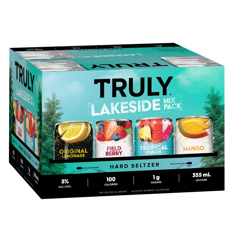 Truly Lakeside Variety Pack 12 Cans