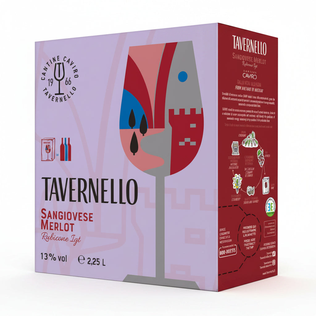 Tavernello Sangiovese Rubicone 3L Bag in Box