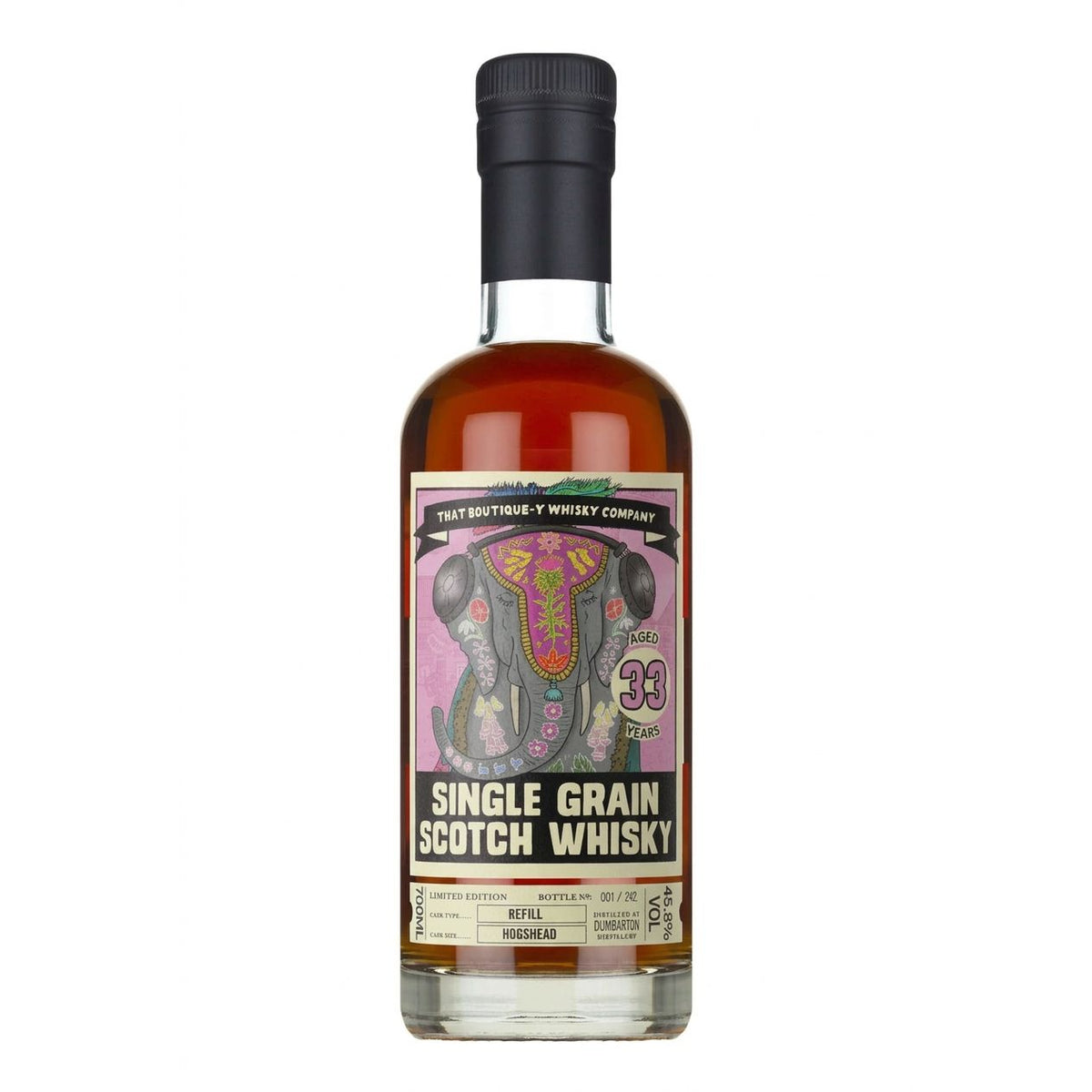 That Boutique-y Whisky Company Dumbarton 33 Year Old 1992