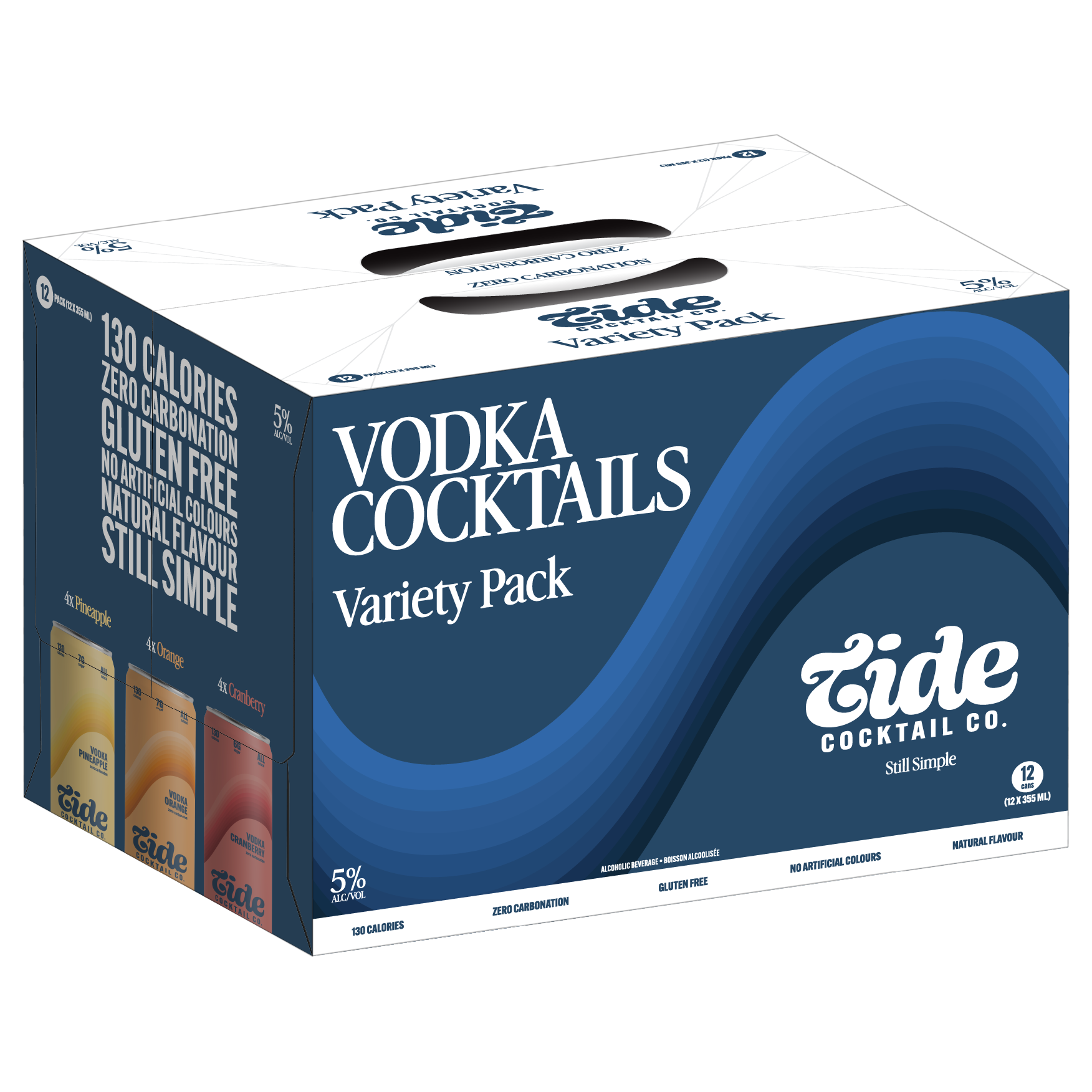 Tide Vodka Cocktail Variety 12 Pack