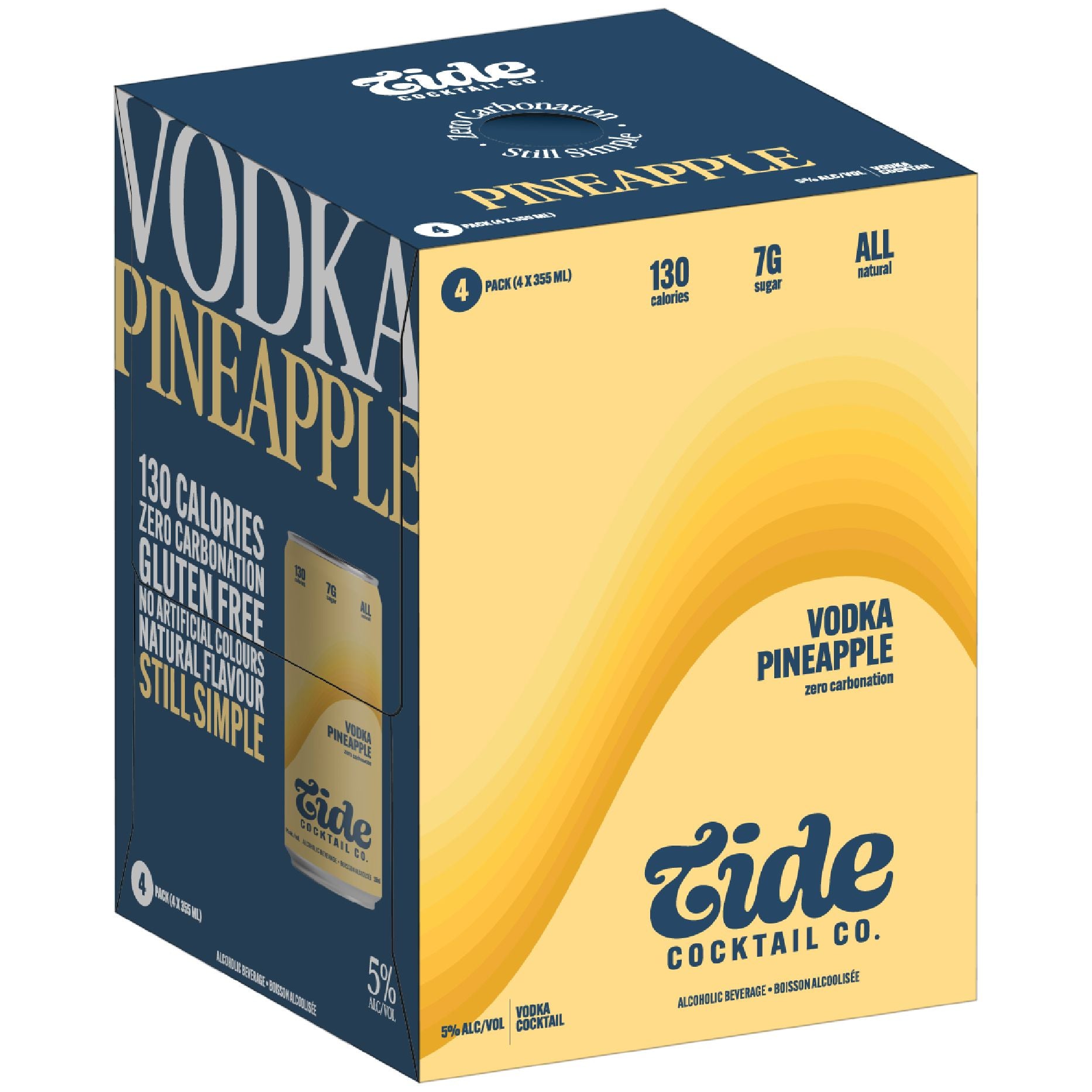 Tide Vodka Pineapple 4 Pack