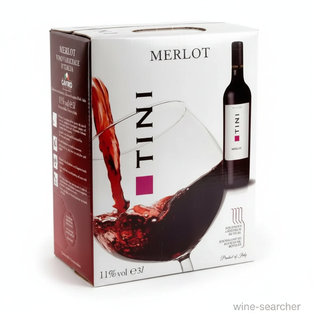 Tini Merlot Terre Siciliane 3L Bag in Box