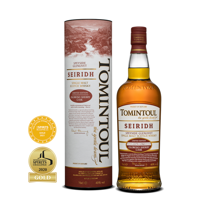 Tomintoul Seiridh Oloroso Sherry Cask 700ml