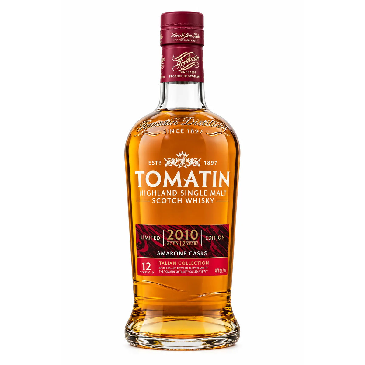 Tomatin Italian Collection Amarone Edition 12 Year Old 2010