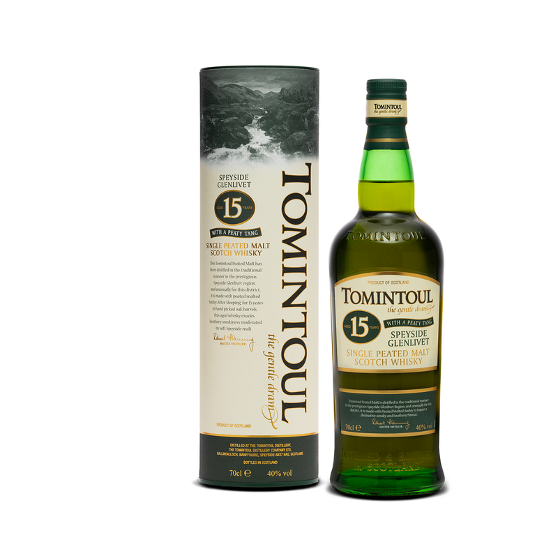 Tomintoul Peaty Tang 15 Year Old 700ml