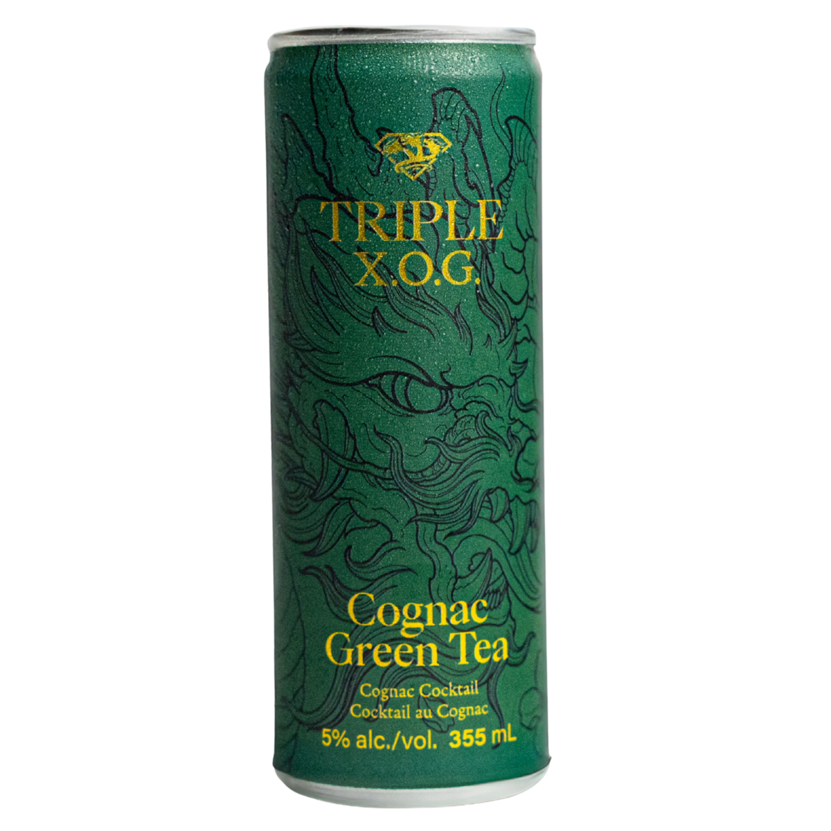 Triple X.O.G. Cognac Green Tea Cocktail 355ml