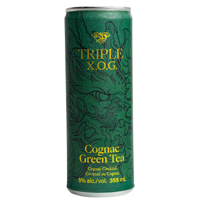 Triple X.O.G. Cognac Green Tea Cocktail 355ml
