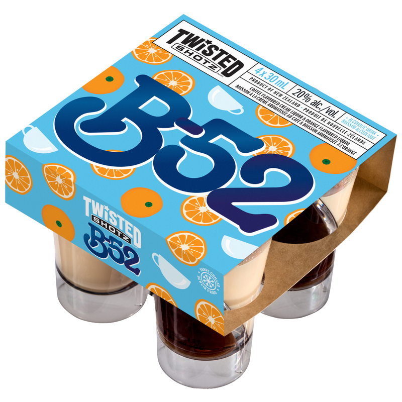 Twisted Shotz B-52 4 x 30ml