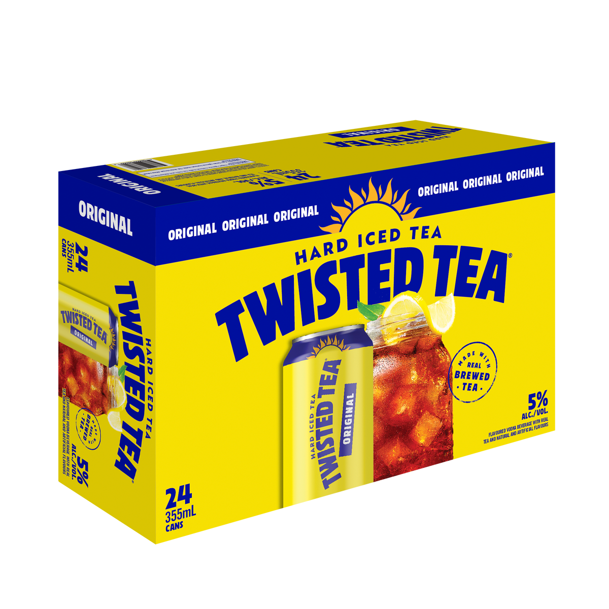 Twisted Tea Original Hard Iced Tea 24 Cans – BSW Liquor