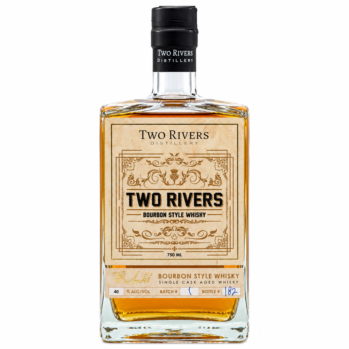 Two Rivers Bourbon Style Whisky
